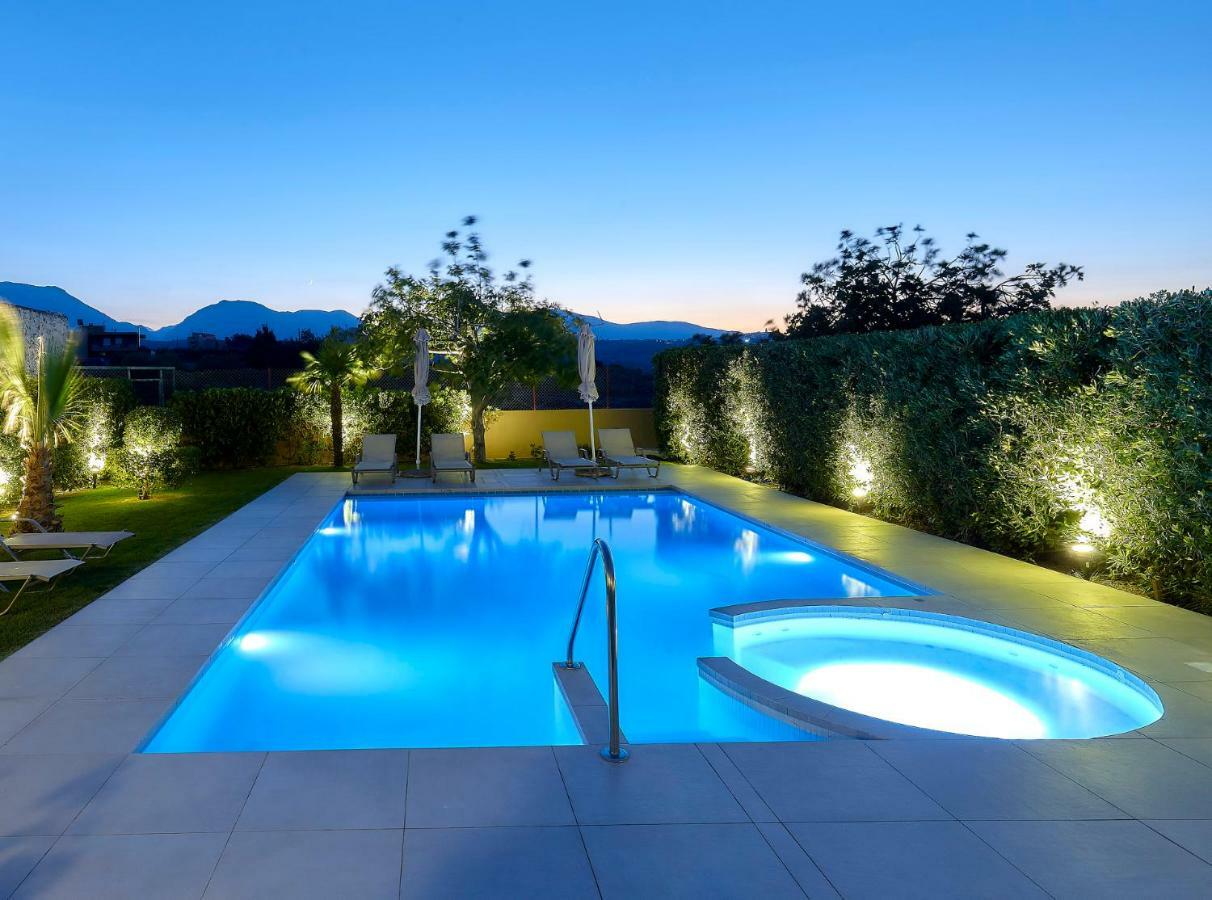 Castello Villa Daphnes - Private Pool & Whirlpool Dhafnes Exteriér fotografie
