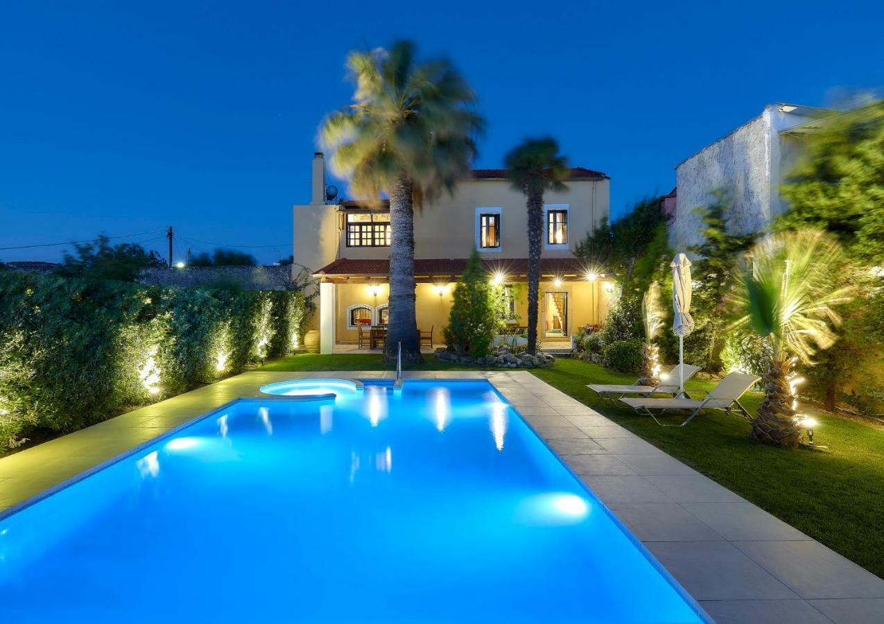 Castello Villa Daphnes - Private Pool & Whirlpool Dhafnes Exteriér fotografie