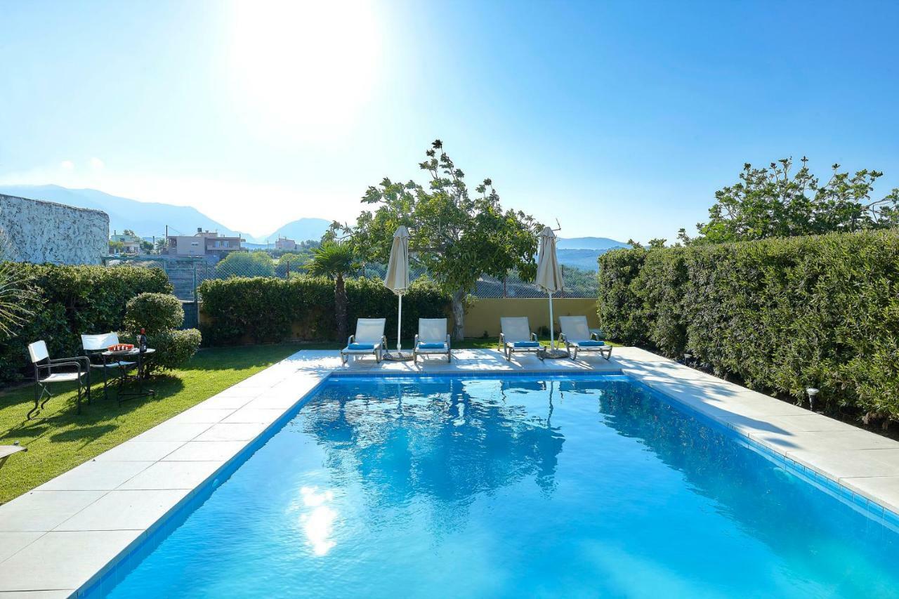 Castello Villa Daphnes - Private Pool & Whirlpool Dhafnes Exteriér fotografie